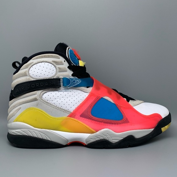 Jordan 8 Retro SP Multicolor Basketball Shoes Men’s Sz 11 - Picture 5 of 10